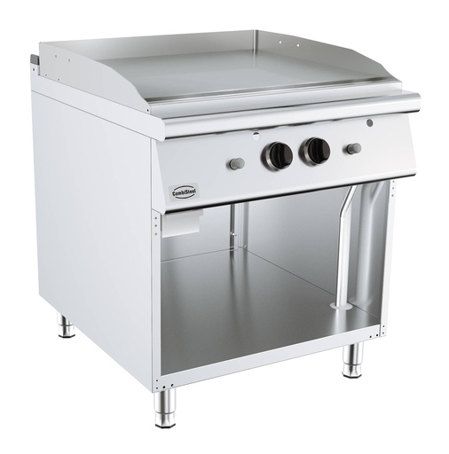 Base 900 Gas Grillplatte Chrom, 800 x 900 x 900 mm