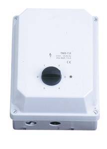 Geschwindigkeitsregler 1 Phase 3 Amp, 192 x 152 x 87 mm
