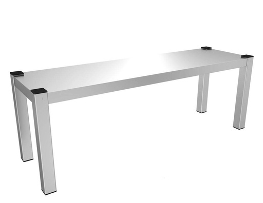 Aufsatzbord 1 Stufig aus Edelstahl, 1600 x 300 x 350 mm