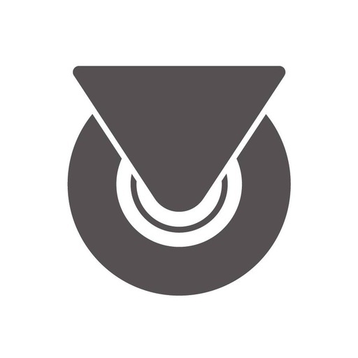 Rädersatz für Tisch mit Schiebetüren 4X, 32 x 100 mm