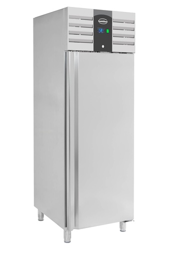 Kühlschrank 1 Tür aus Edelstahl, 740 x 830 x 2010 mm