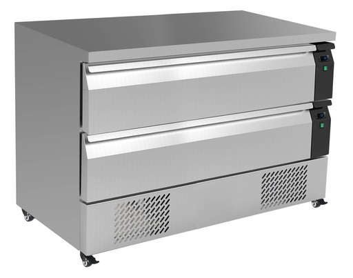 Kühl-/Tiefkühltisch Umschaltbar 2, 6 x 1/1 GN, 1230 x 700 x 865 mm