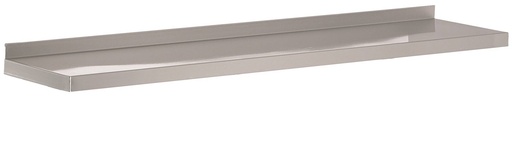 300 Wandborde 1600 aus Edelstahl, 1600 x 300 x 36 mm