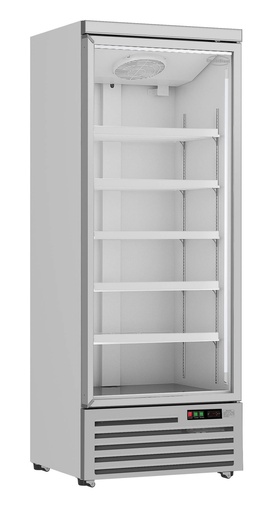 Kühlschrank 1 Glastür, 750 x 710 x 2003 mm, 600 L, weiß