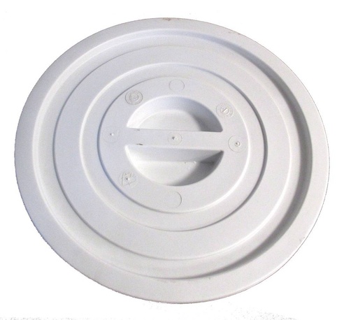 Deckel für Abfallbehälter 7483.0025, 530 mm, Ø 530 mm, weiß