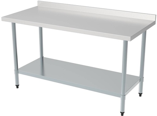 700 Arbeitstisch Grundboden mit Aufkantung, 1600 x 700 x 850 mm