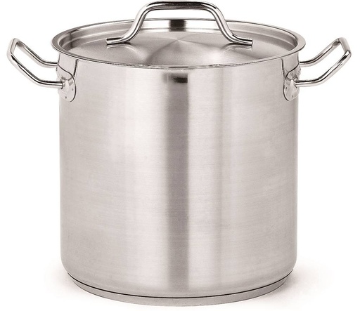 Gemüsetopf Hoch + aus Edelstahl, 50 L, 400 x 400 x 400 mm