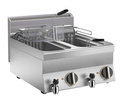KBS Elektro Fritteuse 2 x 10 lt. 18kW Tischgerät