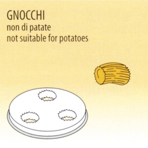 KBS Nudelform Gnocchi für Nudelmaschine 2,5kg bis 4kg