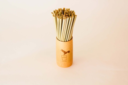 Kolistraw Grashalm 20cm Ø4,5–6,5mm Grün, 500 Stk.