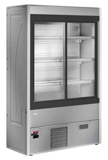 KBS Wandkühlregal Aurin 2 120 mit Schiebetüren