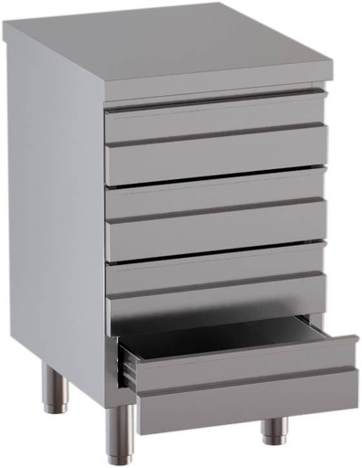 KBS Schubladenschrank 3 Schubladen BxT 50x60cm