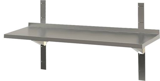KBS Wandbord 1 Boden mit Aufkantung B 180cm x T 30cm