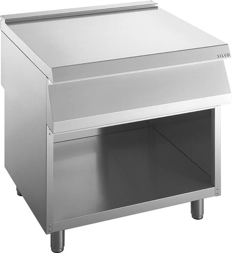 KBS Neutralelement B 800mm mit Schublade offener Unterbau