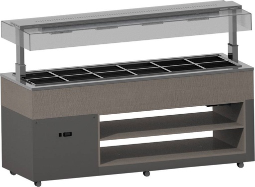 KBS Bain-Marie Isola 4 M BM VR 4x GN 1/1