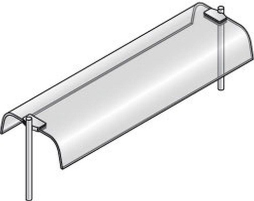 KBS HUS 3 - 2-40 Hustenschutz für Einbauwanne und Einbauplatte