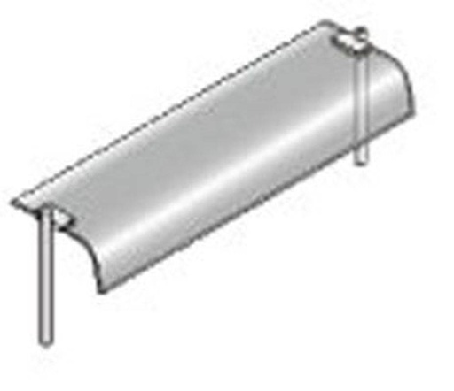 KBS HUS 3 - 1-40 Hustenschutz für Einbauwanne und Einbauplatte