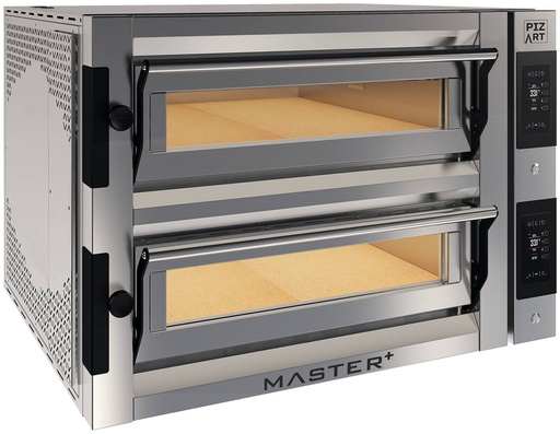 KBS Pizzaofen Master Touch 6+6 Q für 12 Pizzen ø35cm elektro 20,4 kW