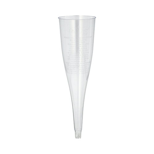 50 Stiel-Gläser (Oberteile) für Sekt, PS 0,1 L Ø 5 cm · 17,5 cm glasklar