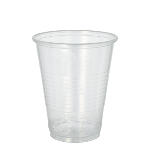 50 Trinkbecher, PP 0,3 L Ø 9,5 cm · 11,1 cm transparent mit Schaumrand