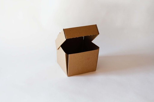 Burger Box Wellpappe, faltbar 125x125x105mm