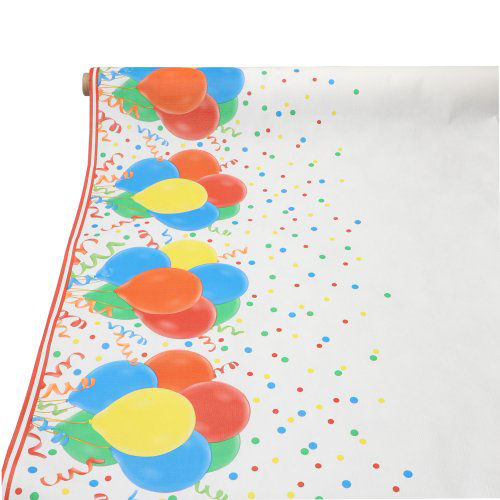 Tischdecke, stoffähnlich, Vlies "soft selection plus" 5 m x 1,18 m "Lucky Balloons"