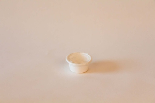 Dressingbecher Ø62mm/60ml Bagasse / mit PLA Deckel / 2000 Stk.