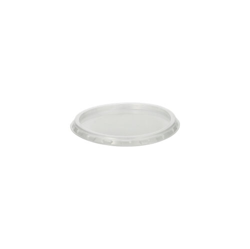 50 Deckel für Dressingbecher, PP rund Ø 7,1 cm · 0,5 cm transparent