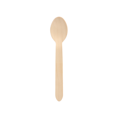 100 Löffel, Holz "pure" 15,7 cm