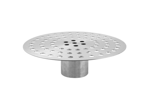 Auskühlplatte für Pizza aus Edelstahl, Ø 320 mm, 100 mm