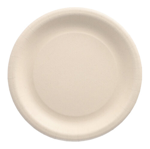 50 Teller, Agrarreste "pure" rund Ø 23 cm weiss