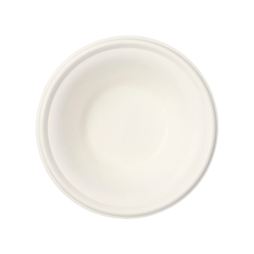 100 Schalen, Zuckerrohr "pure" 380 ml Ø 15,5 cm · 4,6 cm weiss