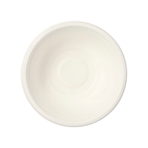 100 Schalen, Zuckerrohr "pure" 500 ml Ø 15,5 cm · 5,4 cm weiss