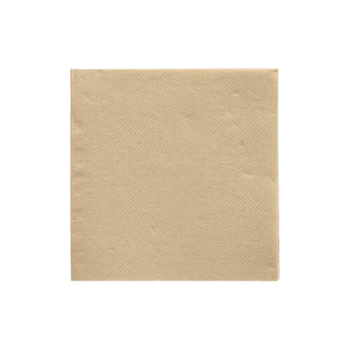 150 Servietten "DAILY Collection" 1/4-Falz 24 cm x 24 cm sand