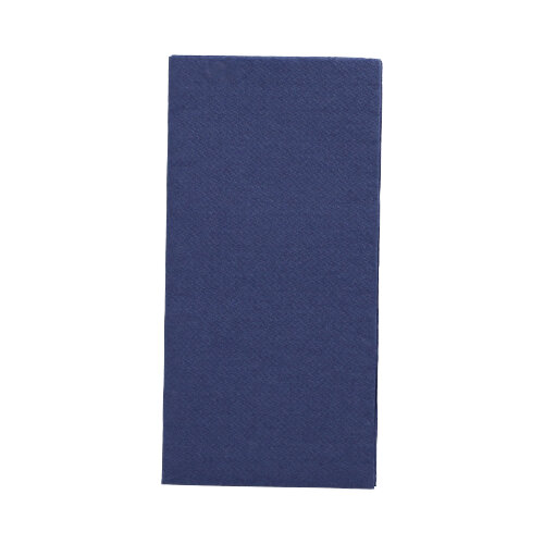 150 Servietten "DAILY Collection" 1/8-Falz 32 cm x 32 cm dunkelblau