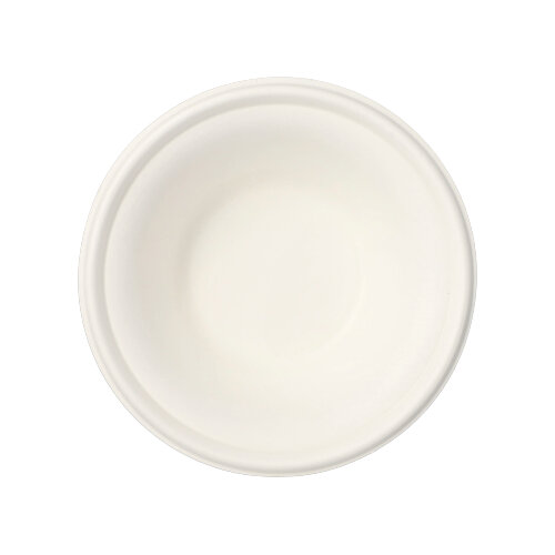 12 Schalen, Zuckerrohr "pure" 380 ml Ø 15,5 cm · 4,6 cm weiss