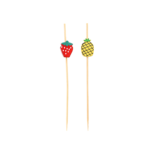 100 Fingerfood - Picker 12 cm "Fruit"