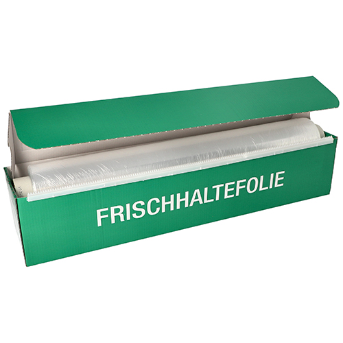 Frischhaltefolie 300 m x 44 cm in Faltschachtel