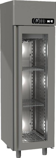 K+T Umluftkühlschrank EN 600 x 400, mit Glastüre, Zentralkühlung