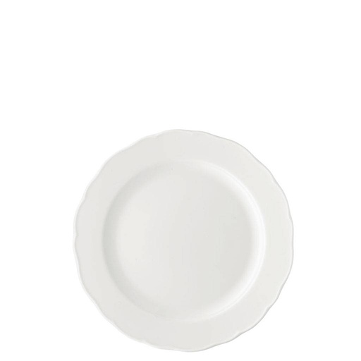 Hutschenreuther Maria Theresia Weiss Frühstücksteller mit Fahne 21 cm