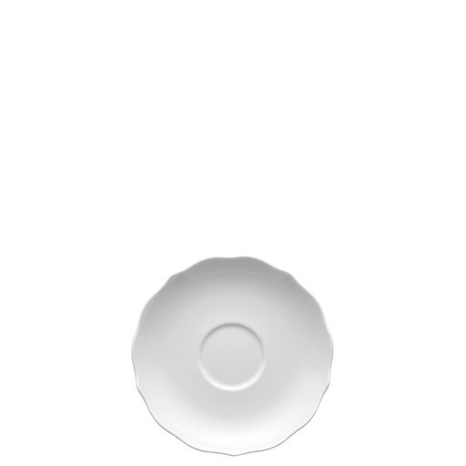 Hutschenreuther Maria Theresia Weiss Untertasse 14 cm