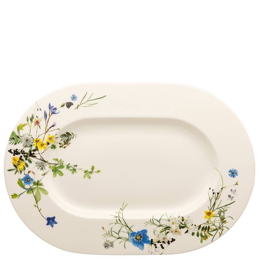 Rosenthal Brillance Fleurs des Alpes Platte 41 cm