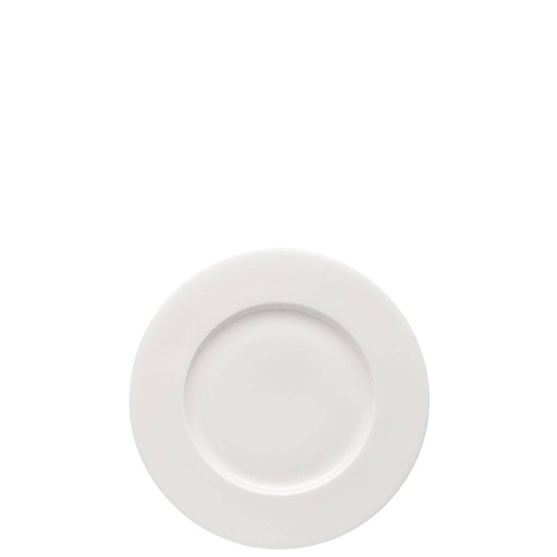 Rosenthal Brillance Weiss Frühstücksteller mit Fahne 19 cm