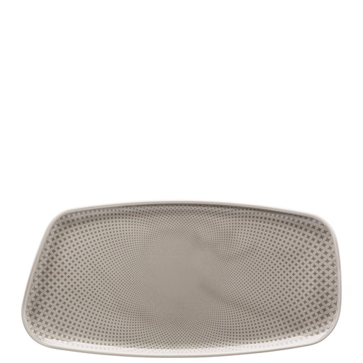Rosenthal Junto Pearl Grey Platte 30 x 15 cm
