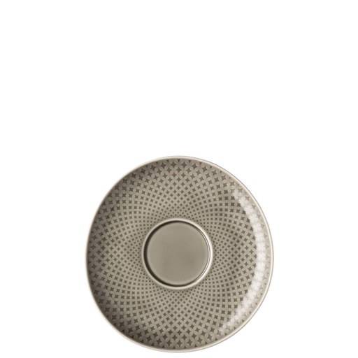 Rosenthal Junto Pearl Grey Café au Lait Untertasse 18 cm