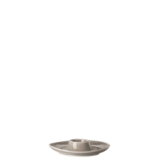 Rosenthal Junto Pearl Grey Eierbecher mit Ablage 13 cm