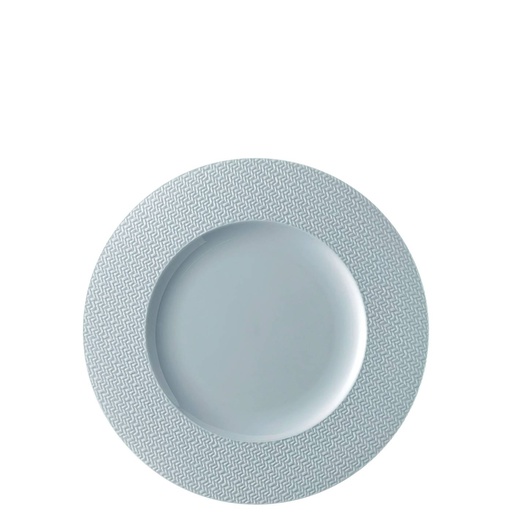 Rosenthal Kumi Blue tone Frühstücksteller mit Fahne 23 cm
