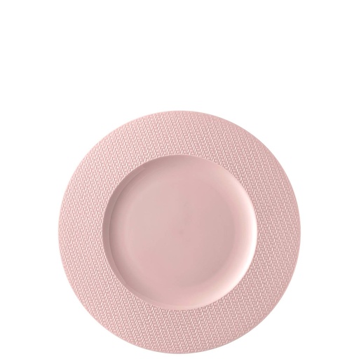 Rosenthal Kumi Rose tone Frühstücksteller mit Fahne 23 cm