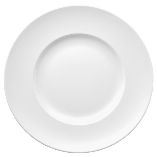 Rosenthal Epoque Weiss Platzteller mit breiter Fahne 33 cm