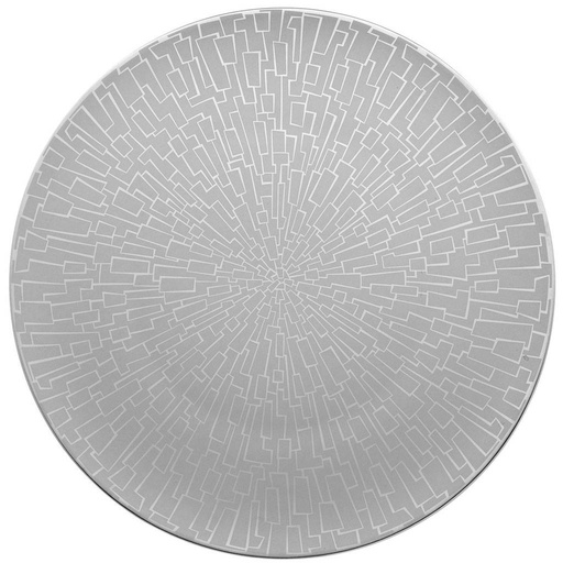 Rosenthal TAC Gropius Skin Platin Platzteller 33 cm